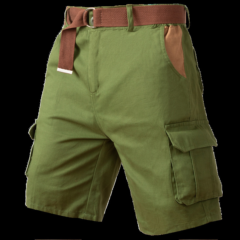 Pantalones cortos para hombres de comercio exterior de exportación más pantalones casuales sueltos Pantalones rectos intermedios pantalones de verano para hombres