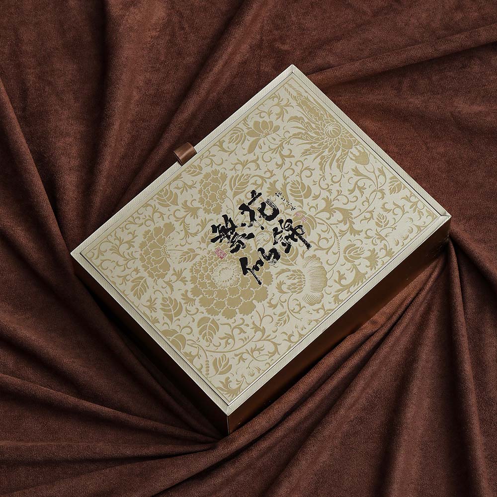 Caja de regalo de té de roca 12 bolsas de canela roja de ropa de té Jinjun ceja caja vacía caja de embalaje personalizada