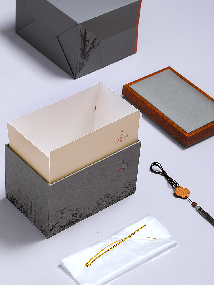 茶葉包裝盒空禮盒福鼎白茶散茶壽眉古樹普洱茶收納盒散茶半斤一斤