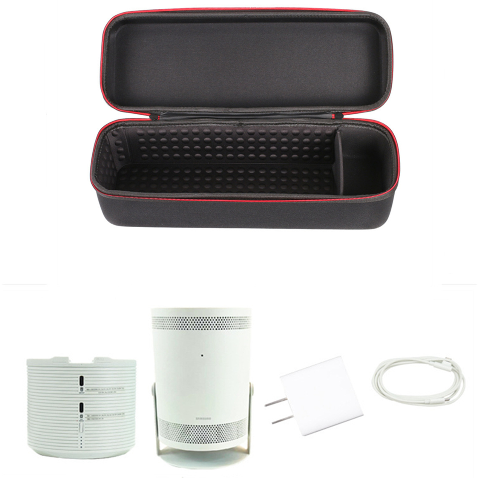 适用三星Freestyle便携投影机露营版保护旅行包 电池底座收纳盒