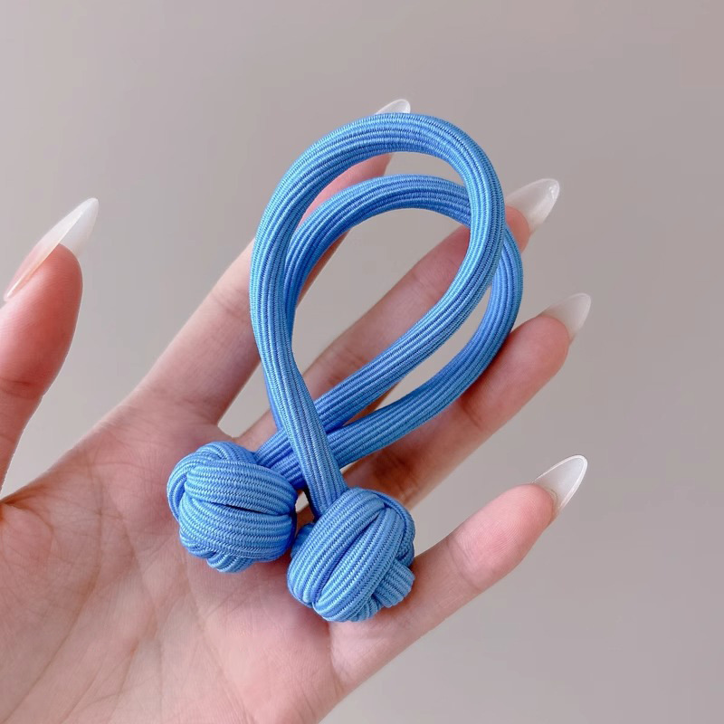 Cauda de cabello alta cuerda de cabello para mujeres cuero cabelludo de alta elasticidad y anillo de cabello duradero de cabello de cola de cabello alta no colapsar cuerda de cabello para mujeres