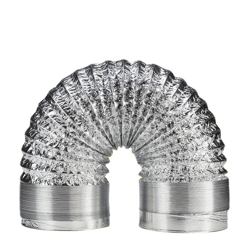 Factory direct supply kitchen exhaust fan smoke vent aluminum foil ventilation pipe exhaust pipe vent pipe telescopic pipe