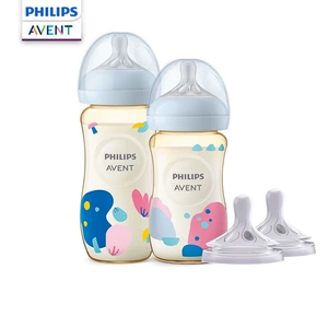 Philips антиколиковая ударопрочная бутылочка для кормления для новорожденных широкое горлышко