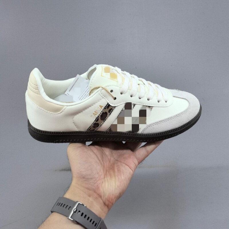 Putian Shoes Adidas Men's and Women's German Training Samba Sneaker Series Gentleman's Football Style Versatile Low-Top Casual Sports Shoes Trendy