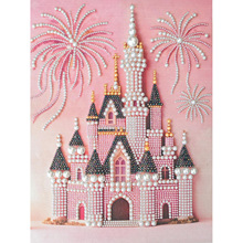 �羳DIY 3D Pearl Painting Kit �����L���׼��ӼҠ����b�Ʒ�Ǳ�