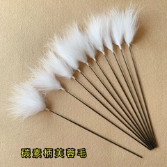 Carbon fiber handle Lotus King ear cleaning tool Lotus pestle ear scoop face scrub soft hair ear cleaner