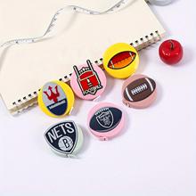 北欧风橄榄球自动伸缩型软尺敦煌家用便携皮尺卷尺可爱迷你小软尺