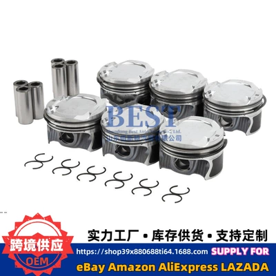 Piston, piston ring, piston pin Piston Assembly with Ring