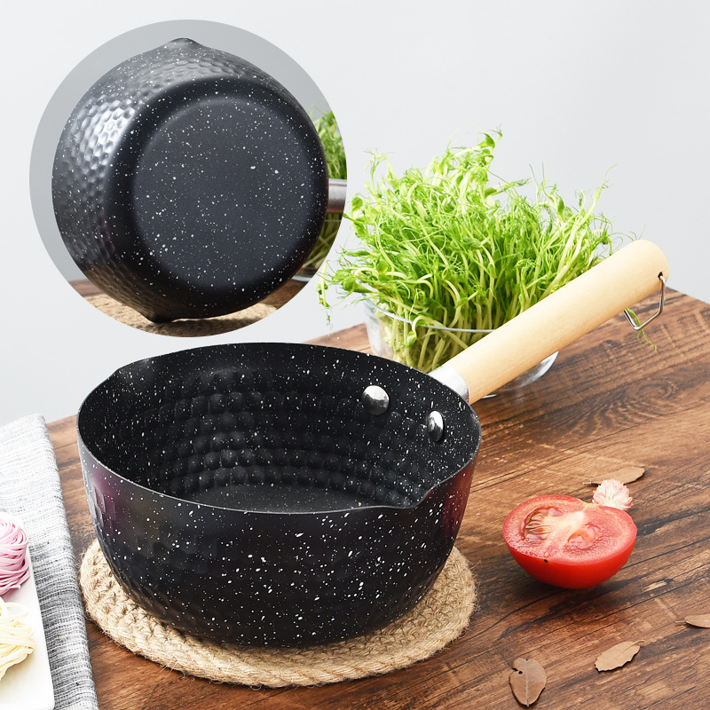 18cm 철제 눈 팬 색상 상자