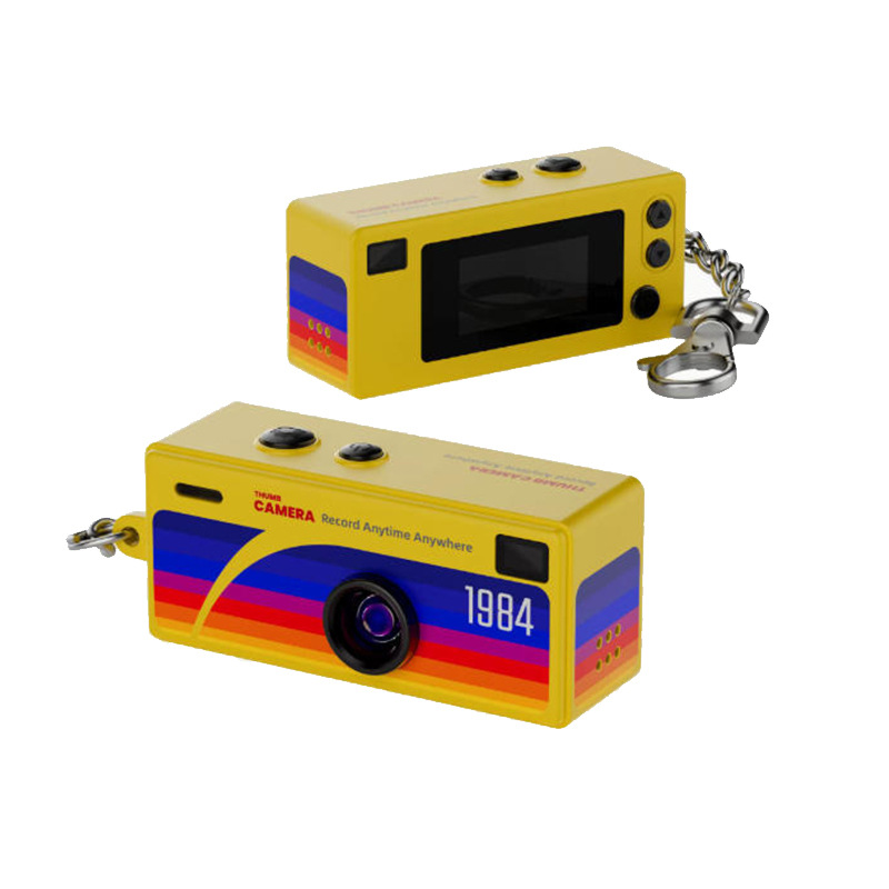 Handheld yellow camera, G6