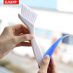 Japanese-style Crevice & Groove Cleaning Brush Broom Set – A Cross-Border Household Essential for Spotless Cleaning of Doors, Windows, and Surfaces