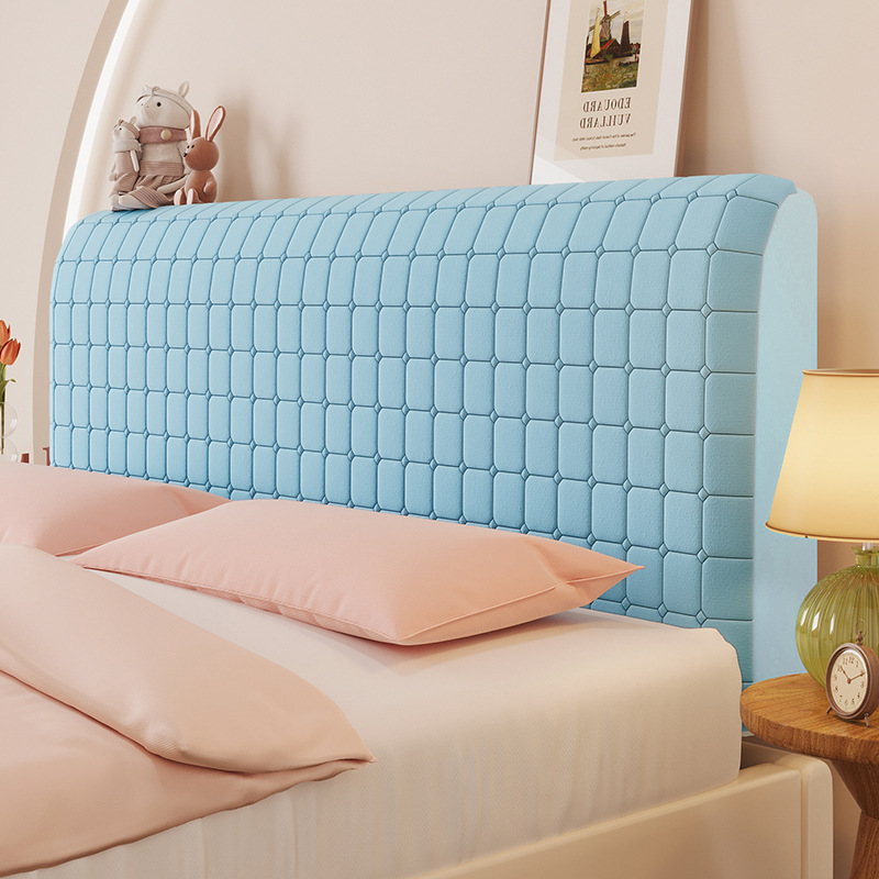 Funda acolchada gruesa de alta gama para cabecero de cama, funda protectora universal antipolvo de cobertura completa y suave para cama de madera, nuevo modelo 2024.