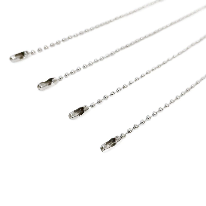 Оптовая Серебряная цепочка из бисера 10 см12см металлическая бирка цепь DIY ювелирные аксессуары GU Ka Bo бисерная цепочка гальванические круглые бусины