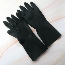 左右手加厚无粉乳胶手套餐饮防油防污美容美发纹身韩国橡胶手套
