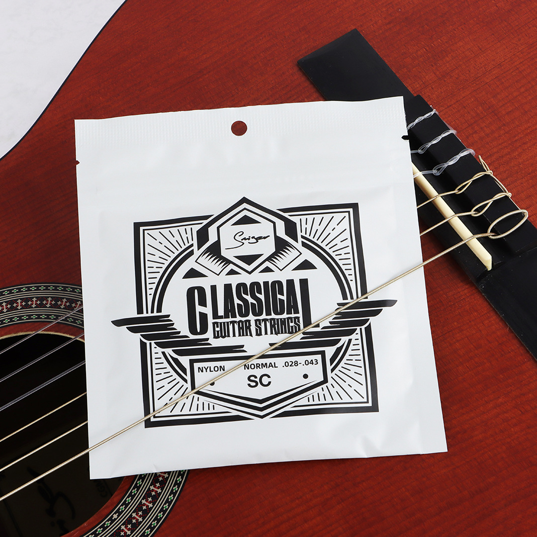 Cuerdas de guitarra clásica, cuerda de nailon de aleación de cobre, juego de 6 cuerdas, accesorios de guitarra al por mayor image 5