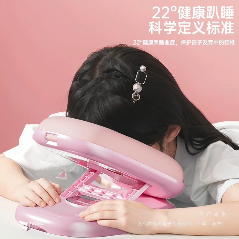 Children's pillow for sleep for elementary school students for table at lunchtime
