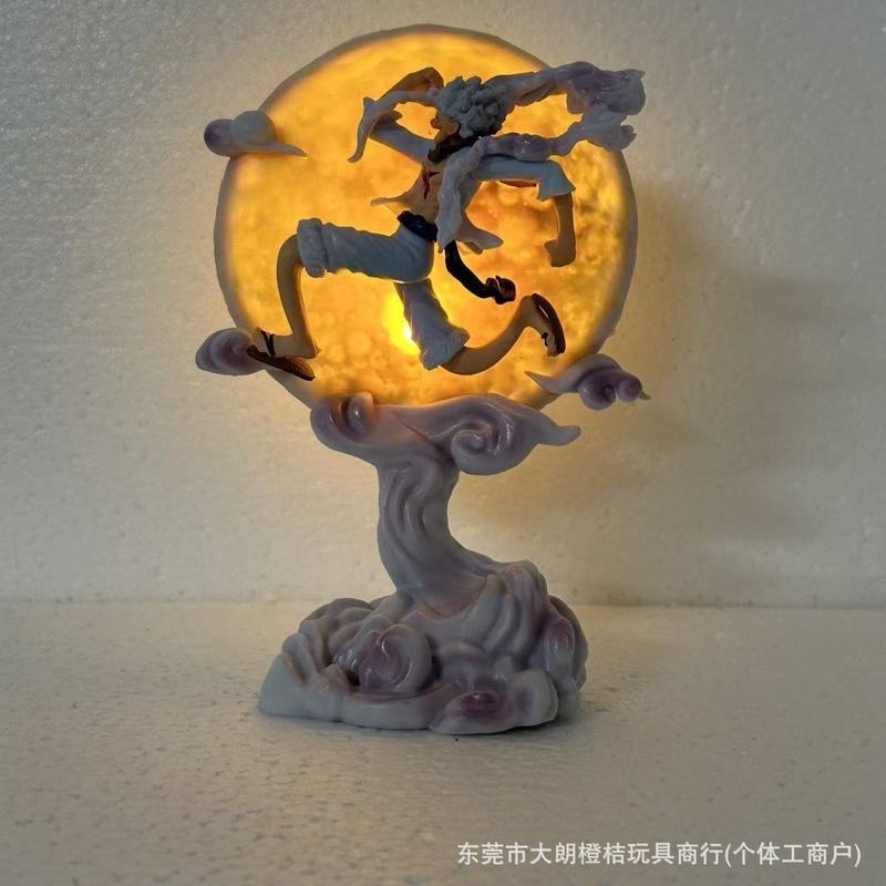 【源头特价】海贼王小号奔月尼卡路飞盒装可发光动漫模型手办批发|undefined