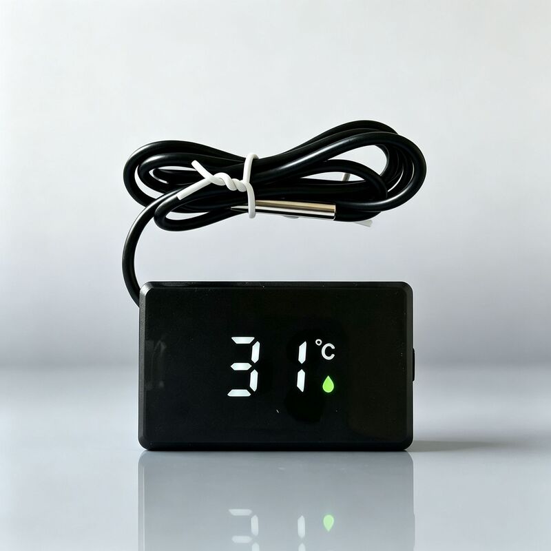 Electronic Thermometer LED Touch Display Splash-proof Baby Bath Water Thermometer Indoor Bathtub Thermometer