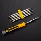 Special-shaped 12-in-one triangle U-shaped cross plum blossom T-shaped multi-function screwdriver bull insert row home appliance screwdriver suit