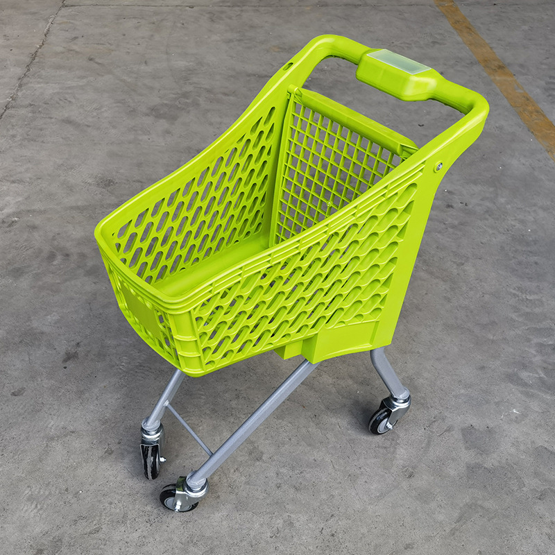 Nuevo carrito de compras de supermercado para niños parque de atracciones para niños casera de carrito de metal clip muñeca juguete carro