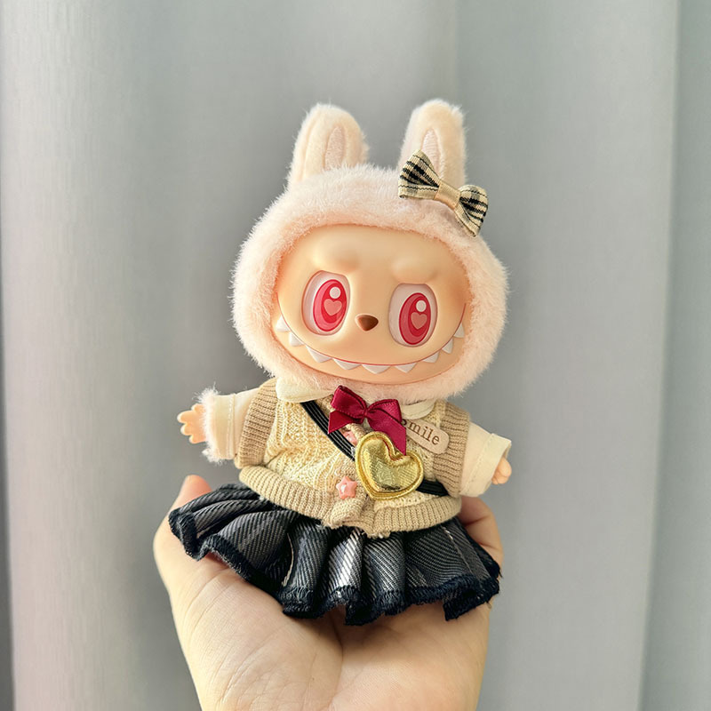 服のみ】第二世代ブラインドボックス ラブブ服 エポキシ樹脂製顔飾り ラブブ シットシットパーティーシリーズ ベビー服 可愛い|undefined
