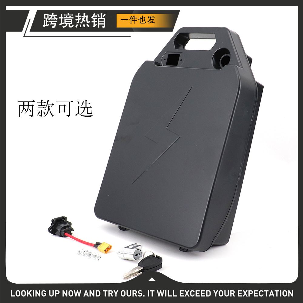 Wholesale Harley large electric scooter accessories Citycoco two wheels FOLDABLE battery protection box waterproof