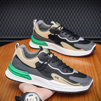 2024 New Forrest Gump Shoes Men's Shoes Summer Mesh Breathable Sports and Leisure Men's Dad Shoes 