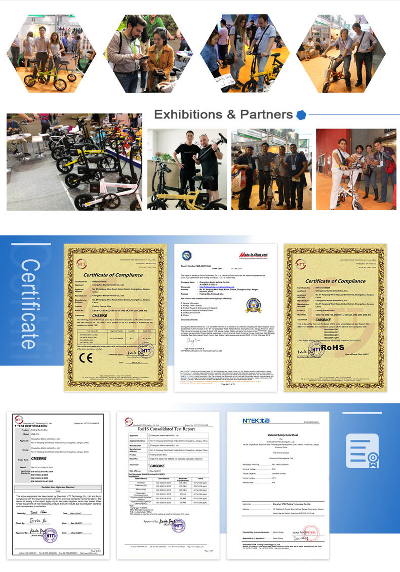 Exported to the United States Folding Electric Four-Wheeler Small Elderly Scooter Aluminum Alloy Ultra-Light Folding Lithium Electric Vehicle