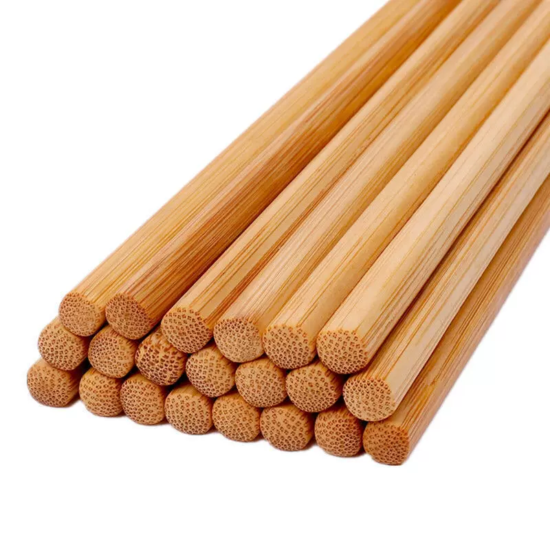 7.010竹筷子餐具筷子套装无漆筷碳化食品级环保可降解盒装竹制