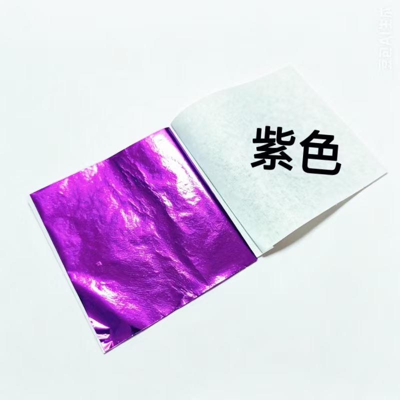 Papel de aluminio dorado de 9 cm, decoración de techo de aluminio dorado de 14 cm, estatua de Buda, arte de uñas con aluminio dorado, lodo de cristal, papel de aluminio plateado, aluminio de colores. image 30