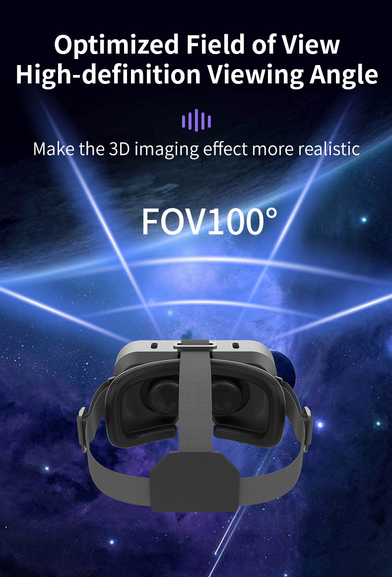 Cross-border G13 head-mounted helmet virtual reality Thousand Illusion Magic Mirror vr glasses Mobile 3d glasses vr in stock Item Picture