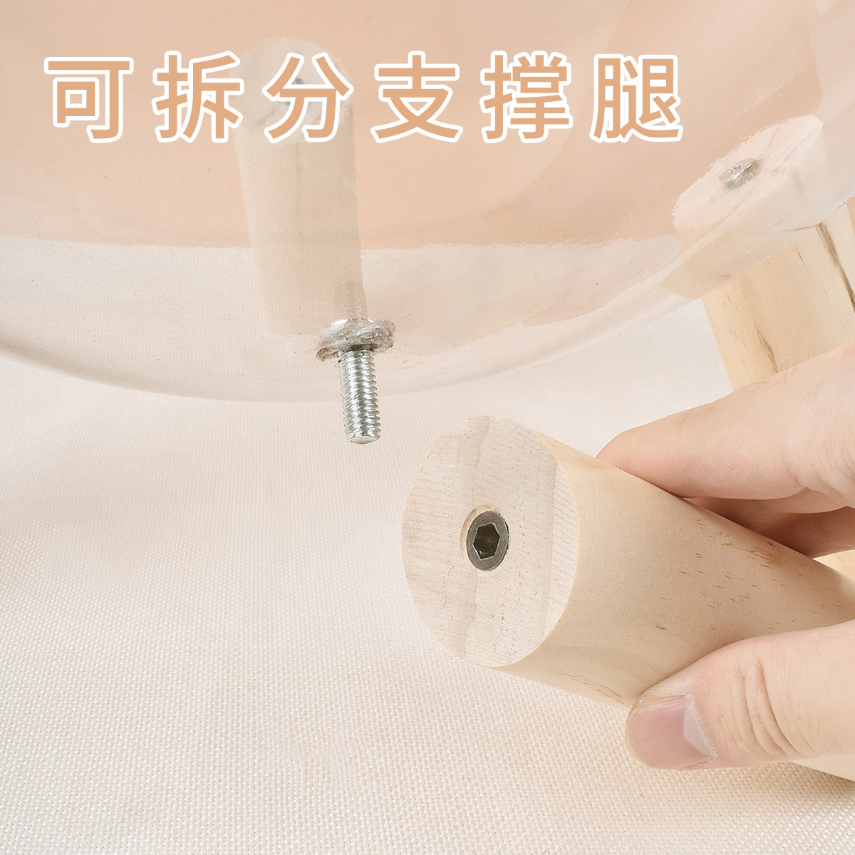 Mascotas nido de gato transparente extraíble fácil limpieza soporte nido cuatro estaciones universal nido estera de separación para mascotas suministros al por mayor