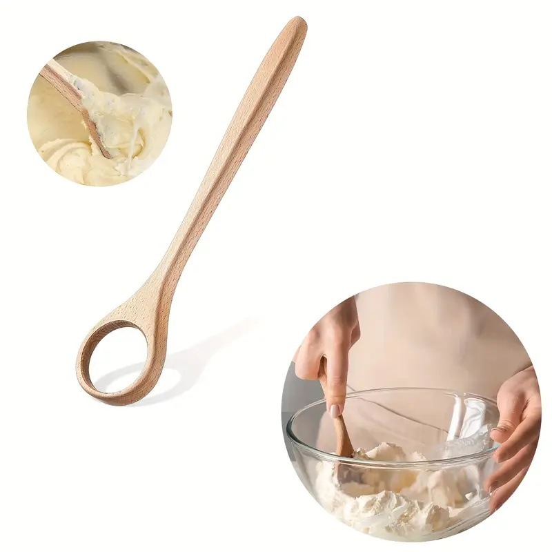 木製撹拌棒生地撹拌器木製泡立て器家庭用キッチン撹拌ツール木製卵撹拌器|undefined