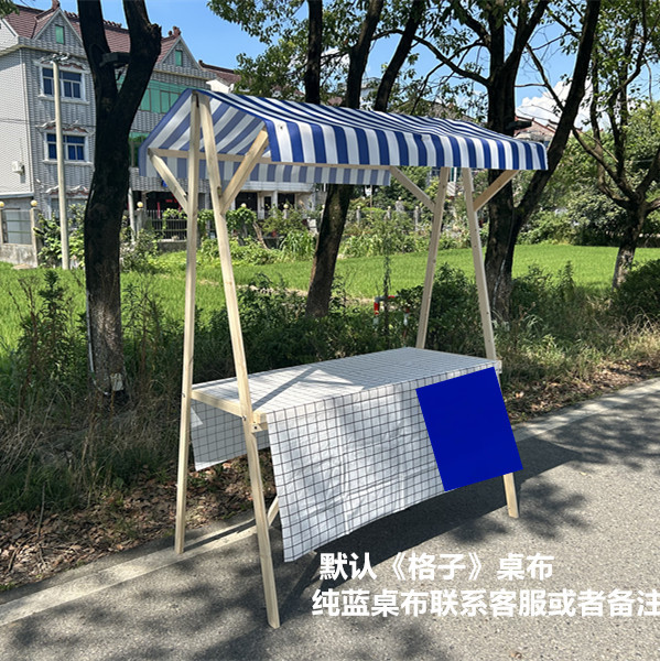夜市屋台棚 マーケットブース 木製イベントシェルフ 屋外クリエイティブスナックカートディスプレイスタンド|undefined