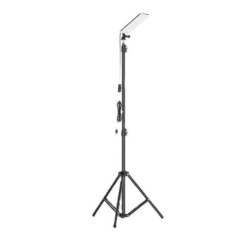 Portable Outdoor Camping Light, Knife Edge Fox LED Work Light with Stand, Floor Lamp, Power Bank 5V Power Supply