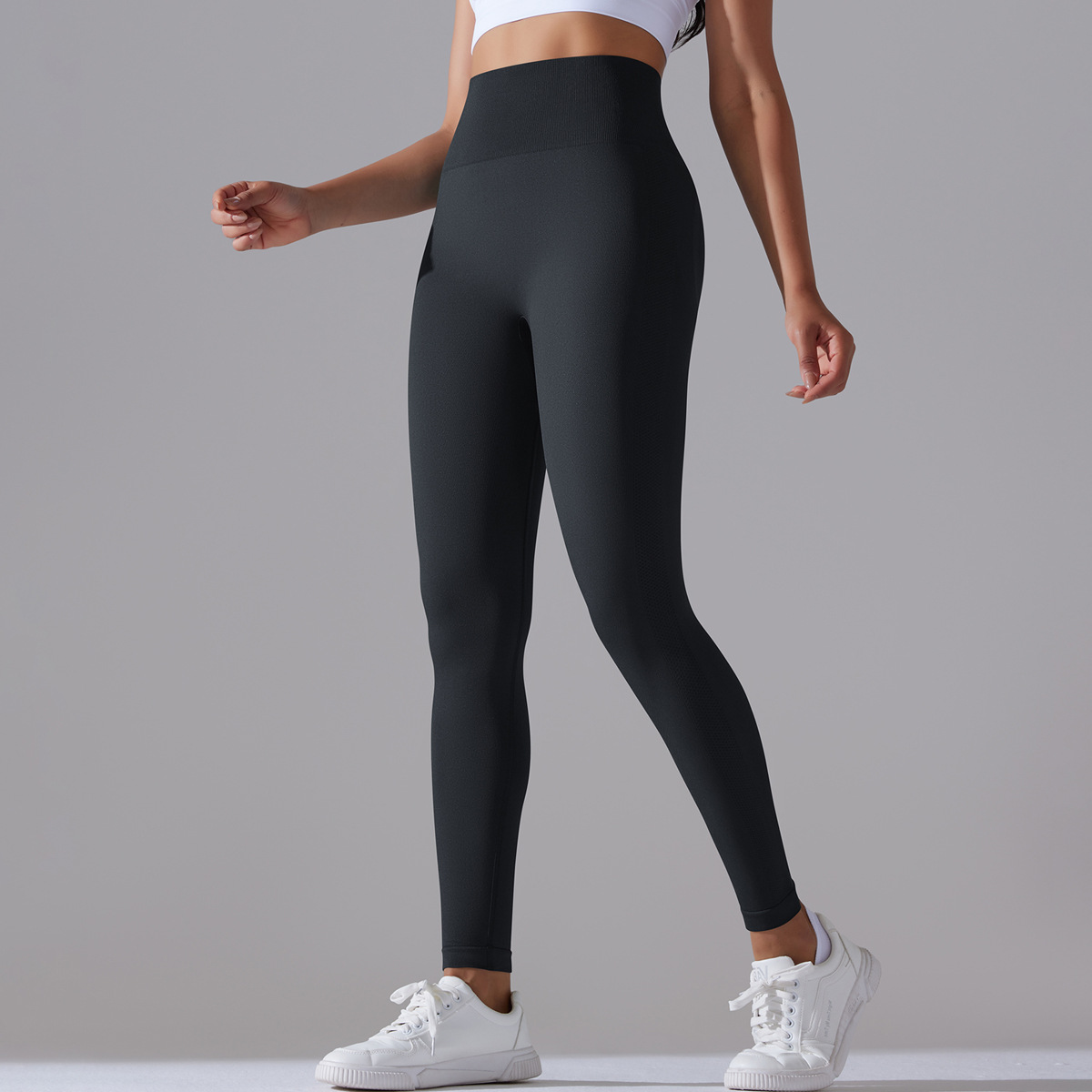 Style Moderne Style Simple Couleur Unie Nylon Mélange De Coton Actif Bas Leggings display picture 16