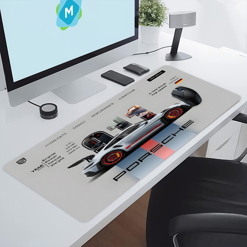 クロスボーダー特別供給スポーツカーポルシェ 7 マウスパッド大型ハイエンド厚みのある汚れにくいマウスパッド密閉エッジ|undefined