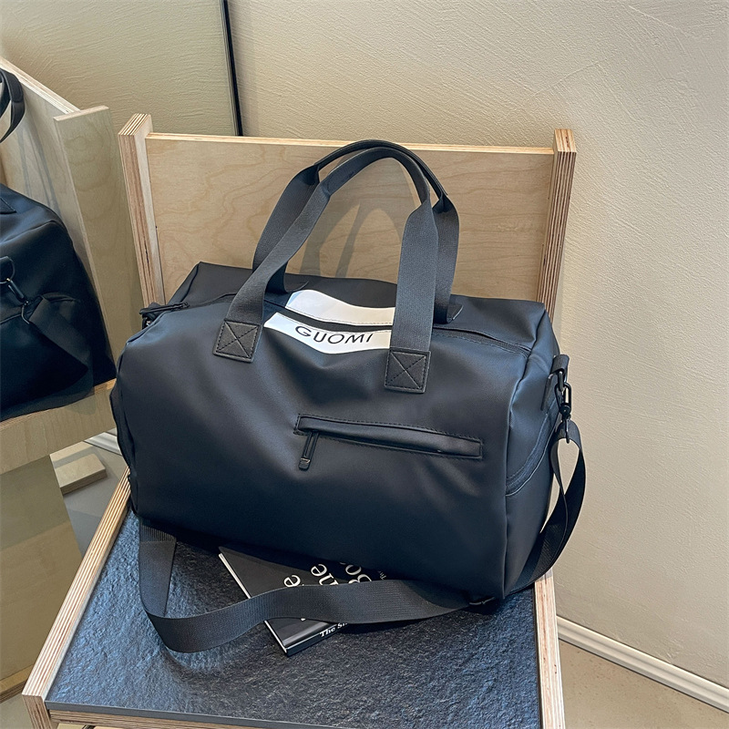 Trendy Women's Travel Bag, Small Short-Trip Luggage Bag With Wet And Dry Separation, Women's Gym And Sports Shoulder Bag - Thumbnail 6