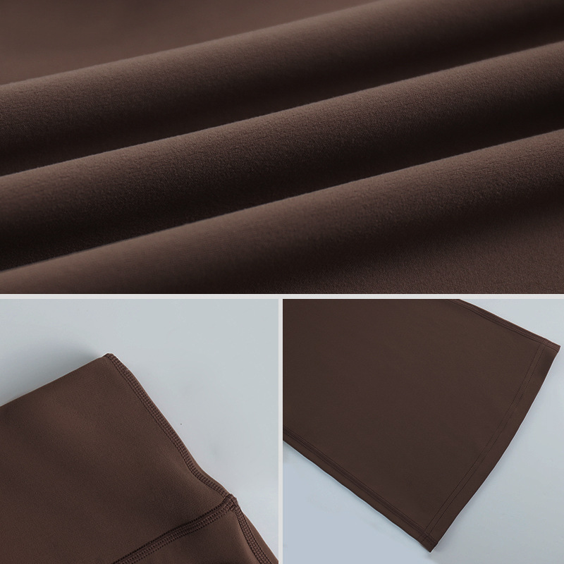 Pantalones de cintura alta y piernas anchas de Wiman sin líneas embarazosas para elevar las caderas de las mujeres.