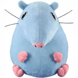 跨境新款 pizza Tower Stupid Rat Plush 披萨塔老鼠毛绒玩具公仔
