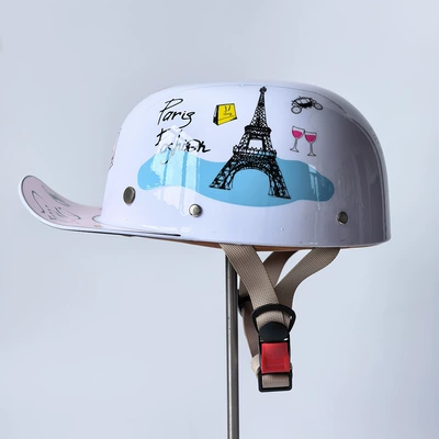 Motosiklet kaskı (dəbilqə) vehicle helmet, riding - parisian-girl