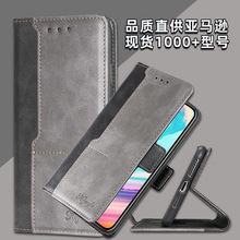 适用三星A90手机皮套翻盖A6S插卡手机壳A01 Core卡槽A10保护壳