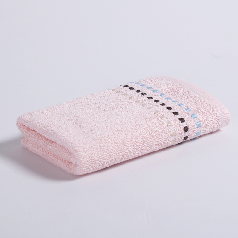 Serviette de visage en coton pur douce et absorbante satin_voghion.com