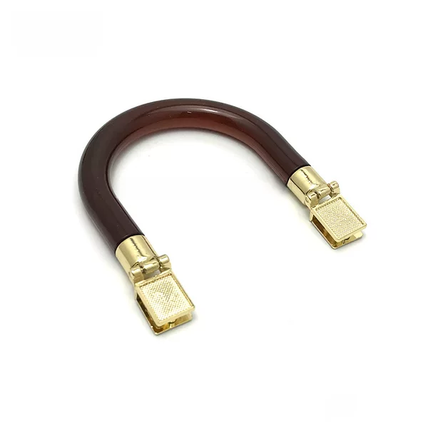 Factory direct supply luggage hardware mini handle metal zinc alloy resin hand handle