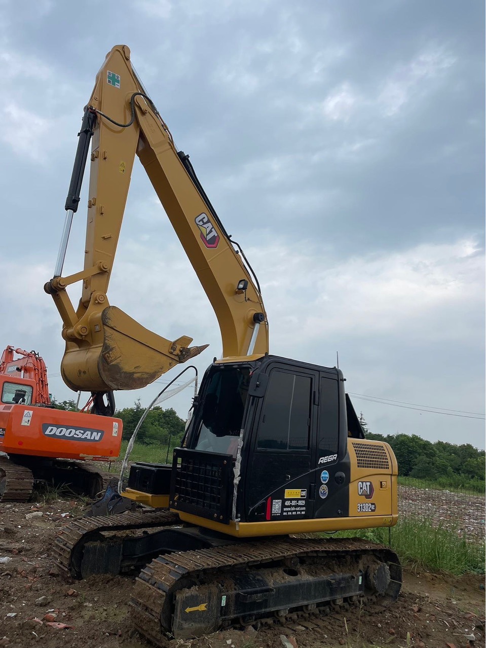 Exportaciones nacionales y extranjeras de segunda mano 130 excavadoras Komatsu Carter 312 importación de compras