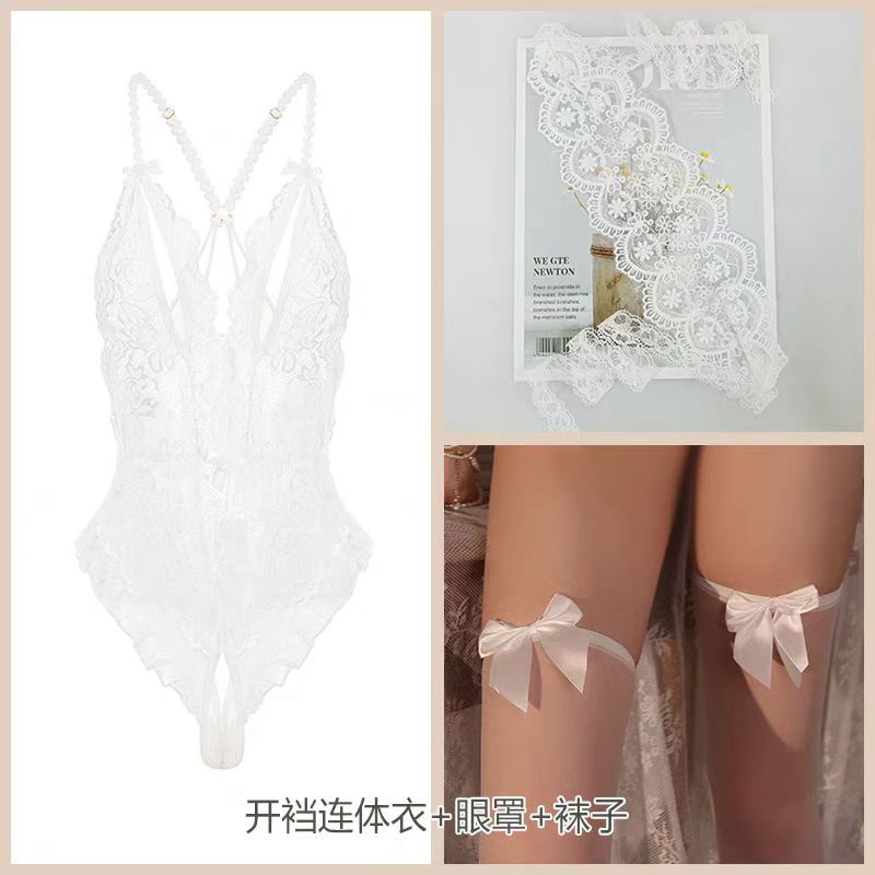 화이트 + 아이 마스크 2#+양말 SW02 화이트 + 머리띠 (5028 화이트)