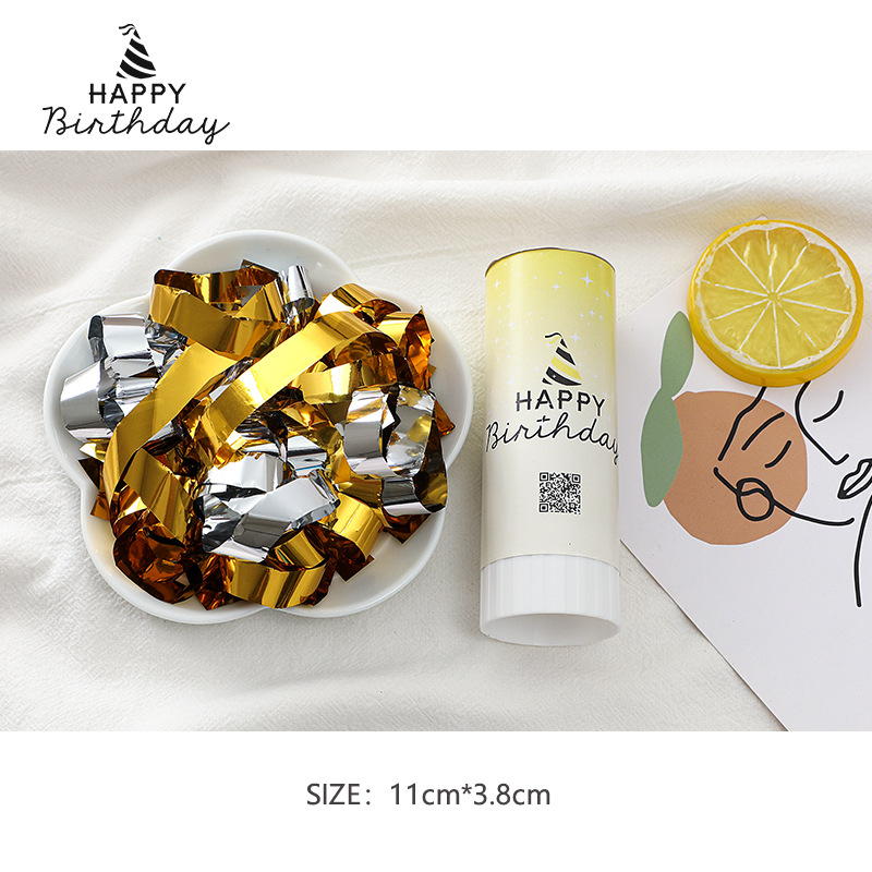 Cumpleaños saludo giro de la mano pequeños fuegos artificiales cinta fuegos artificiales de mano pequeños fuegos artificiales fiesta de cumpleaños Día del Maestro tubo de fuegos artificiales