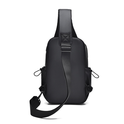 Cross-border waterproof backpack men's casual crossbody bag stylish men's chest bag sports chest bag multifunctional wear-resistant bag