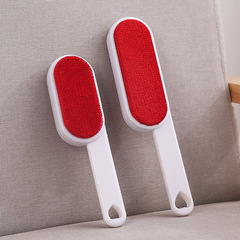 Clothes lint-sticking device, bed sweeper, dust-removing brush, clothes lint-sticking brush, electrostatic brush, household coat lint-sticking artifact