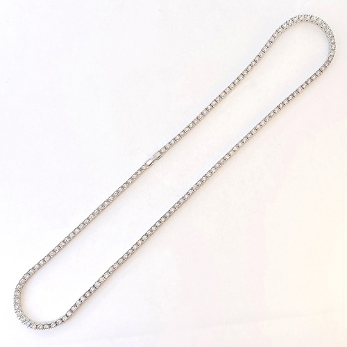 4mmhiphop men's personalized hip-hop style line alloy accessories bracelet tennis necklace jewelry hot-selling accessories